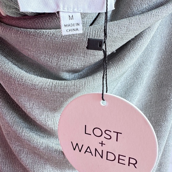 Stitch Fix: Lost + Wander Gray Sleeveless Top - Picture 10 of 11
